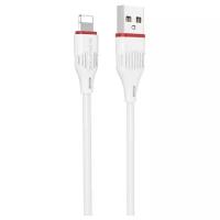 Кабель BOROFONE BX17 Enjoy, USB - Lightning, 1 м, белый