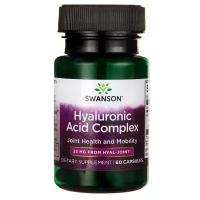 Гиалуроновая кислота Swanson, Hyal-Joint Hyaluronic Acid Complex 33mg, 60 капсул