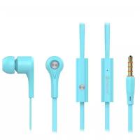 Наушники Celebrat D3, mini jack 3.5 mm, blue