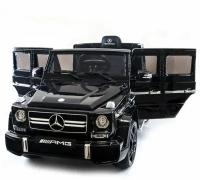 Внедорожники и джипы Harley Bella Детский электромобиль Mercedes Benz G63 LUXURY 2.4G - Black - HL168-LUX-B