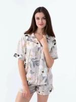 Пижама женская RELAX MODE с шортами домашняя одежда