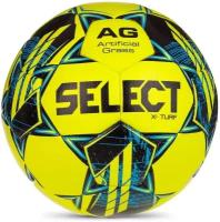 Футбольный мяч SELECT X-TURF V23 FIFA Basic, жел/син/чер, 5