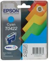 Картридж Epson T0422 Cyan Голубой C13T04214010