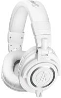 Наушники Audio-Technica ATH-M50X, проводные, белый 4ATHM50xWH