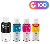 Чернила для HP GT52, GT53, на принтер HP Ink Tank 415, 315, 410, 515, 419, 115, 319, 310, 118, 116, DeskJet GT5820, GT5810, Smart Tank 720, 536 и др, Краска для заправки струйного принтера