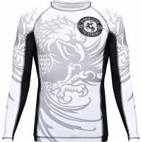 Рашгард Hardcore Training Heraldry White LS