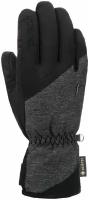 Перчатки Reusch, размер 7, черный, серый