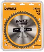 Пильный диск DEWALT CONSTRUCT DT1957, 250/30 мм