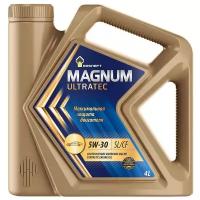 Синтетическое моторное масло Роснефть Magnum Ultratec 5W-30, 4 л, 1 шт