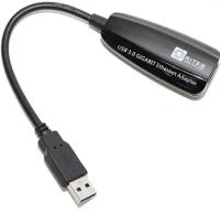 Переходник 5BITES UA3-45-01BK USB3.0-RJ45 10/100/1000 Mbit/s, 10sm, Black