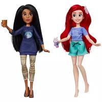 Набор кукол Hasbro Disney Princess Ральф против интернета Ариэль и Покахонтас, 28 см, E7413 14