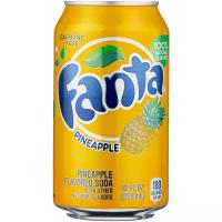 Газированный напиток Fanta Pineapple, США, 355 мл