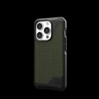 Противоударный чехол UAG Metropolis LT ткань Kevlar Magsafe для iPhone 15 Pro (Kevlar Olive)