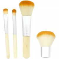 Beautypedia Набор кистей Bamboo 4 Pieces Brush Set, 4 шт