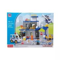 Конструктор KIDS HOME TOYS "Полицейский участок", 90 деталей (188-111)