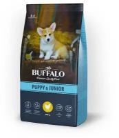 Сухой корм для щенков и юниоров Mr.Buffalo PUPPY & JUNIOR курица 0,8кг