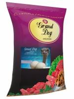 Grand Dog OSTRICH MAXI 10кг с мясом страуса и страусиным яйцом для крупных и средних пород