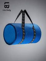 Сумка спортивная Lite Body LB-Sum-Sport-Sin-50, 30х30х50 см, ручная кладь, синий