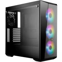 Корпус для компьютера / Cooler Master Masterbox Lite 5 ARGB, чёрный / USB 3.2 Gen1 Type-A, ARGB вентиляторы, 1 x 120 мм, 3 x 120 мм / Mid-Tower / MCW-L5S3-KGNN-05