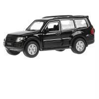 Внедорожник ТЕХНОПАРК Mitsubishi Pajero (SB-17-61-MP(N)-WB) 1:32, 12 см, черный