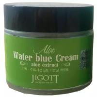 JIGOTT Увлажняющий крем с экстрактом алоэ Aloe Water Blue Cream, 70 мл