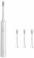 Электрическая зубная щетка Xiaomi Mijia Sonic Electric Toothbrush T302, серебристая