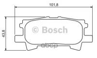 0 986 494 224_Колодки Дисковые Задн! Lexus Rx 300 03> Bosch арт. 0986494224