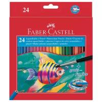 Faber-Castell Акварельные карандаши Fish Design, 24 цвета (114425), 24 шт