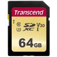 Карта памяти Transcend SDXC 500S