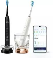 Зубная щетка Philips Sonicare DiamondClean 9000 HX9914/57, черный/белый