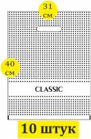 Пакет 31х40 с вырубной ручкой тико-пластик 60 мкм