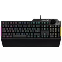 Клавиатура ASUS TUF Gaming K1 Black USB черный, английская, 1 шт