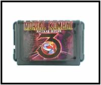 Игра Mortal Kombat 3 Ultimate для sega 16bit русская версия