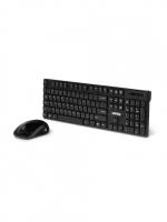 Комплект беспроводной клавиатура+мышь мультимедийный Smartbuy ONE 240385AG, черный, (SBC-240385AG-K)