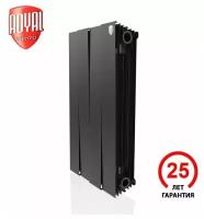 Радиатор секционный биметаллический Royal Thermo PianoForte 500 Noir Sable - 4 секц