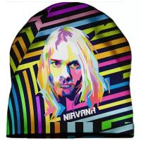 Шапка мужская Nirvana Pop Art