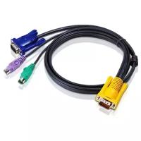 Кабель Aten CABLE SP15 M(Y)-- HD15M/MINIDIN6M 1.8m