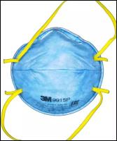Респиратор маска 3М 9915 защита от вредных органических паров и газов, 5 шт