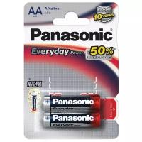Батарейка Panasonic Everyday Power AA/LR6, в упаковке: 2 шт