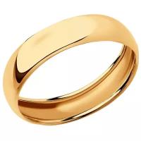 Обручальное кольцо из золота 110188 16