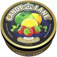 Candy lane Леденцы фруктовый коктейль, 200 г, жестяная банка, 3 уп