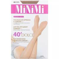 Капроновые гольфы MiNiMi Dolce 40 den, размер 0 (one size), daino