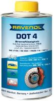 Тормозная жидкость RAVENOL DOT-4 (0,25 л)