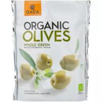 Gaea Оливки Organic в маринаде с косточкой