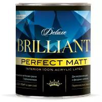 Краска акриловая Parade Deluxe Brilliant Perfect Matt глубокоматовая белый 4.64 кг