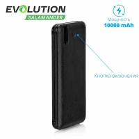 Повербанк для телефона, power bank, Внешний аккумулятор Salamander EVOLUTION, арт. PB12, 10000mAh, черный 5шт