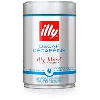 Кофе в зернах Illy Decaf без кофеина