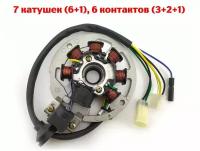 Генератор (статор) Yamaha jog 3YK, Stels ATV 100