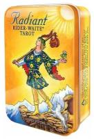 Radiant Rider-Waite© Tarot deck Tin/мини в жестяной коробочке