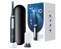 Электрическая зубная щетка Oral B iO Series 4 с насадкой Ultimate Clean, черный